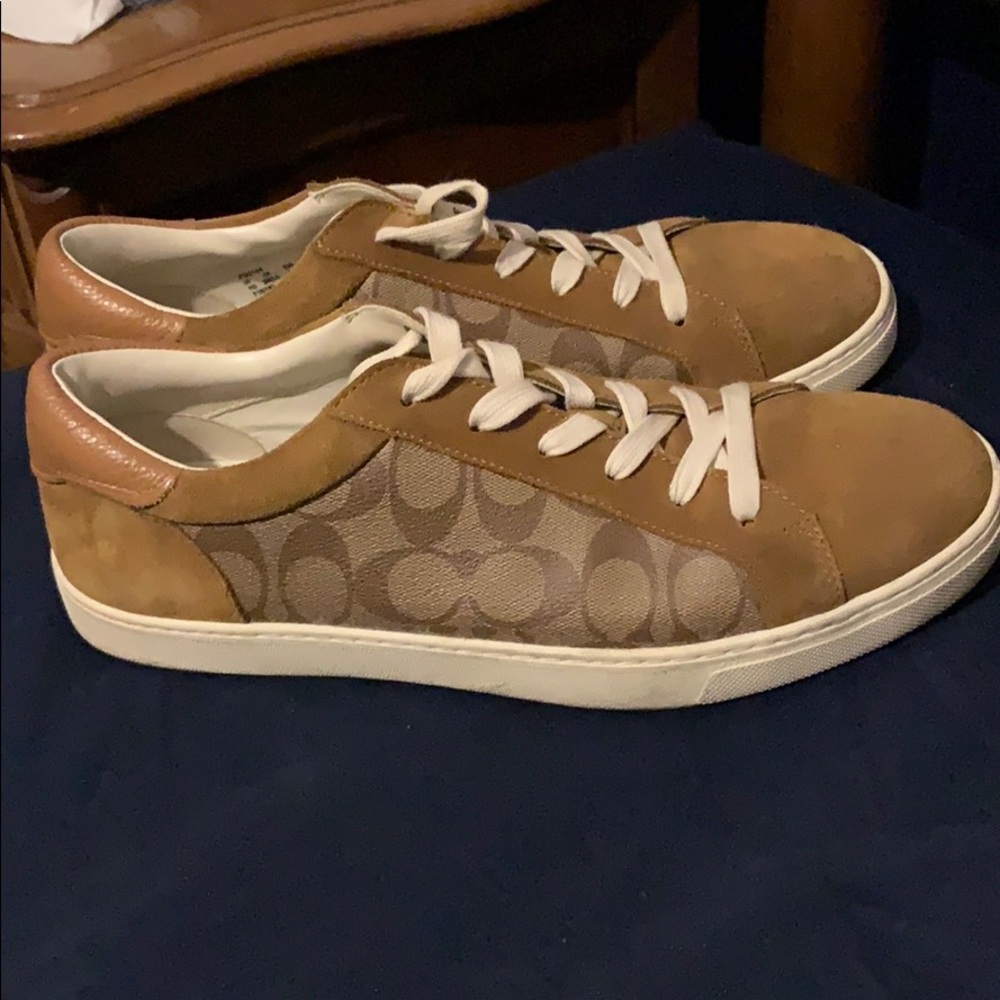 Coach size 11 men’s shoes ( box not included )